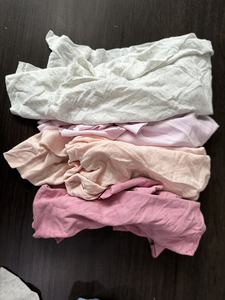 Échantillon gratuit paquet de 0-400kg chiffons de coton de couleur usagés chiffons de coupe vêtements usagés chiffons mélangés - Product Image 5