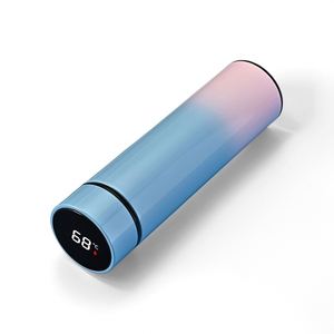 Smart 500ml/17OZ Water Bottle with LED Display Stainless Steel Vacuum <b>Flask</b> Digital Infuser Filter Sports Style Lightweight - Product Image 5