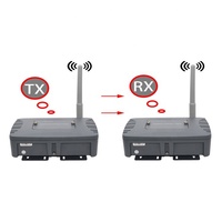 Émetteur sans fil DMX512 2,4G étanche pour extérieur, portée 500m, charge maximale 9W, équipement de scène, contrôleur DMX, variateur