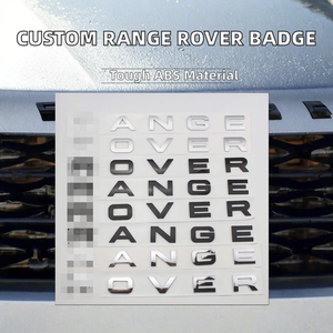 Logotipo Personalizado al por Mayor para Automóviles, Adhesivo ABS de 8MIL para Parachoques, Emblema, Placa con Nombre - Product Image 2