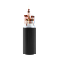 Cable de Alimentación WDZCNYJY de Bajo Humo, Libre de Halógenos, Aislado con Plástico, de 3/4/5 Núcleos, de Cobre Puro, Resistente al Fuego, de 16/25/35/50 mm