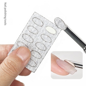 Pousse-cuticules à double extrémité pour ongles et orteils Antidérapant Facile à contrôler Outils de soin des ongles Pousse-cuticules pour ongles en sable - Product Image 3