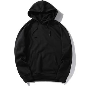 Nouveau pull d'automne couleur unie hommes pull Plus polaire à capuche pull blanc pull Couple veste - Product Image 5