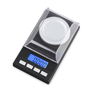 Báscula portátil para joyería DGGY-128, báscula electrónica con pantalla LCD de 0,001g para medir el peso con precisión - Product Image 1