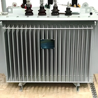 Transformateur immergé dans l'huile triphasé en aluminium S13 250 kVA 400 kVA 400 kW à économie d'énergie pour extérieur