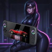 Console de jeu portable LR M27 avec écran de 7,0 pouces 1024x600, Linux EmuELEC 4.3, 64/128 Go intégrés + carte TF de 128 Go, plus de 20 000 jeux