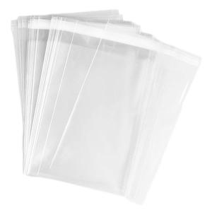 Sacs à vêtements transparents à <span class=keywords><strong>rabat</strong></span> auto-scellant pour chemises sacs en <span class=keywords><strong>plastique</strong></span> pour vêtements emballage sac en cellophane adhésif - Product Image 2