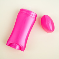 Déodorant cosmétique en plastique unique, 50g, stick déodorant, contenant de déodorant, flacon à bille déodorant