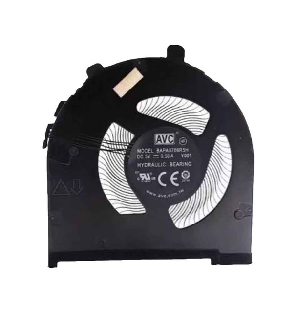 Replacement CPU Cooling Fan Aluminum for Lenovo Thinkpad E480/E580/E485/E585/E490/E495/E590/E595 R480 Series BAZA0706R5H 01LW123