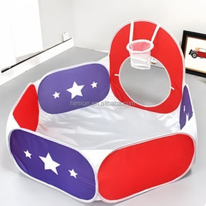 Tente extérieure Tunnel Vente en gros Maison de jeu pour enfants Astronaute de l'espace Tentes de jeu <span class=keywords><strong>pop</strong></span>-up avec tunnel et piscine à balles - Product Image 5