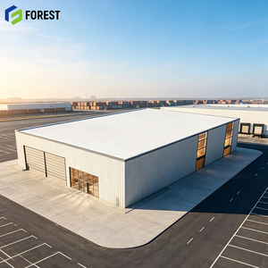 Estructura de Acero Prefabricada Resistente al Fuego, Almacén Industrial, Estructura Modular de Alta Resistencia, Depósito Comercial - Product Image 1