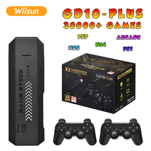 X2 cộng với GD10 cộng với 4K trò chơi dính 3D HD Retro Video Trò chơi giao diện điều khiển không dây TV 40 + giả lập cho PS1/N64 - Product Image 3