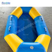 BOSTYLE Radeau et Bateau Gonflables en PVC Robuste – Usage Commercial, Taille Personnalisée, Capacité 500 kg, Location pour Événements Sportifs Nautiques