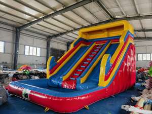 Toboggan gonflable personnalisé de qualité commerciale coloré pour enfants en plein air toboggan gonflable pour jardin - Product Image 3