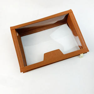 Maquillage de voyage sac de voyage en cuir PU saffiano transparent TPU embrayage clair pinceaux essentiels sacs à cosmétiques pour femmes - Product Image 5