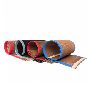 Nhà Máy Giá walding PTFE tráng sợi thủy tinh cấp thực phẩm lọc lò lưới băng tải CuộN - Product Image 4