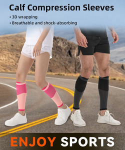 การเพิ่มแรงดันรอบข้อเท้าแบบพรีเมียม น้ำหนักเบา สองสี แห้งเร็ว ทนทาน ไร้รอยต่อ รองรับน่องและขา - Product Image 4