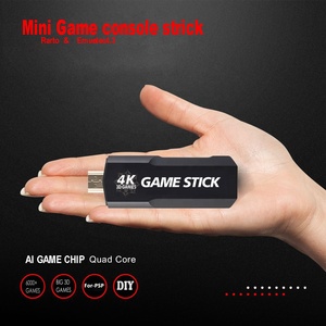 Gd10/x2 प्लस 4K HD टीवी गेम कंसोल के साथ डुअल वायरलेस नियंत्रकों के साथ Fc Gb PS1-Plug और प्ले Gb - Product Image 3