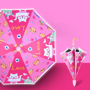 2023 Durable 8K femmes classicisme parapluie droit coloré japonais Style chinois manuel enfants promotionnel femme parapluie - Product Image 3