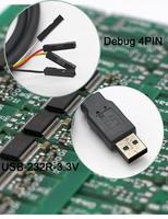 Cable Serial USB a TTL de Alta Compatibilidad Uart 5V 3.3V FTDI FT232RL