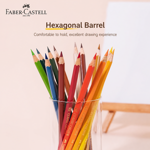 Set di Matite Colorate <span class=keywords><strong>a</strong></span> Base d'Olio <span class=keywords><strong>Faber</strong></span>-Castell 100 Colori per Disegno, in Scatola di Ferro <span class=keywords><strong>a</strong></span> Tema Cavaliere, Sketch From Life - Product Image 5
