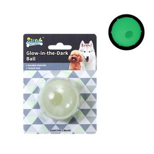 Innovative Pet Products TPR <strong>Glow</strong> <strong>in</strong> <strong>the</strong> <strong>Dark</strong> <strong>Dog</strong> Trerat <strong>Ball</strong> - Product Image 5