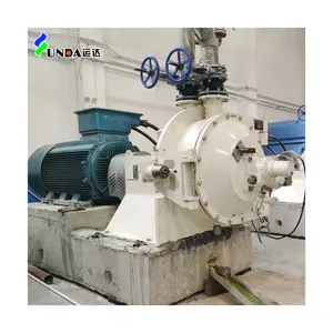 Recycled Waste Paper Virgin Pulp Machinery Paper OCC Refining Equipment Double Disc Refiner for Kraft Paper Mill Price