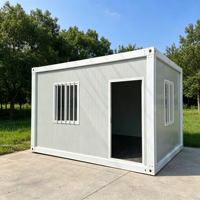 Casa Contenedor de 40 pies, Instalación Rápida y Eficiente, Vivienda Prefabricada Insonorizada, Escuela, Tienda Temporal Urbana