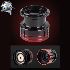 Carrete de Pesca 5.2:1 Sin Huelgo Totalmente Metálico Degradado para Señuelo, Carrete de Spinning para Lanzamiento a Larga Distancia y Caña de Mar - Product Image 6