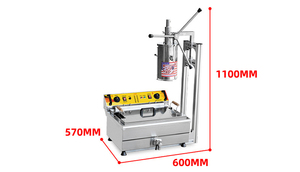 5 Liter Cake House/Beverage Shop Industrial <strong>Churros</strong> Making <strong>Machine</strong> <strong>Machine</strong> A Churrosspain <strong>Churros</strong> <strong>Machine</strong> For Sale - Product Image 6