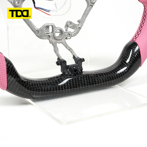 Volante Deportivo TDD de Fibra de Carbono con LED Real, Compatible con TOYOTA GT86 - Product Image 3