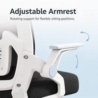 Chaises de bureau Chine : Chaise ergonomique à dossier haut entièrement en maille avec appui-tête réglable – Spécifications
