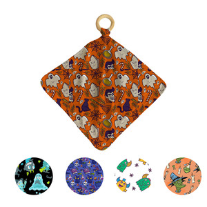 Оптовые детские двухслойные дышащие нагрудники-салфетки из 95% бамбука и 5% спандекса с кружевной застежкой, моющиеся, для мальчиков и девочек - Product Image 6