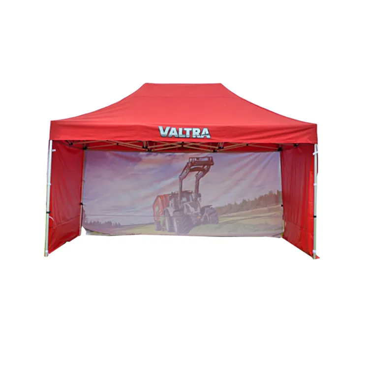 Sub Afdrukken Popup Tent Aangepaste Outdoor Opvouwbare Tent 4X8 Aluminium Heavy Duty Frame Luifel