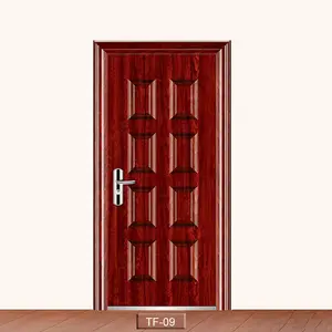 Commercial List Fireproof Doors Metal Anti Fire Shutter Rated Stable Steel Door