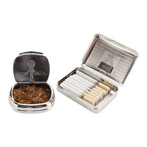Erliao Large Large Capacity Langlebige Zigaretten etui Wasserdichte und feuchtigkeit beständige Zigaretten etui Metall Tabak <span class=keywords><strong>box</strong></span> Massen verkauf - Product Image 3