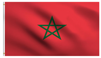 Drapeau national marocain de haute qualité, nouveau design, 3x5 pieds, drapeau du Maroc