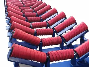 Conveyor Rollers Manufacturers Belt Conveyor Roller Polyurethane Threaded Roller Manufacturer