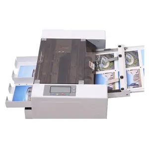 Automatic Paper Feeding A3 Card Cutter For Mulit-Sheet Cut Post Card And Name Card