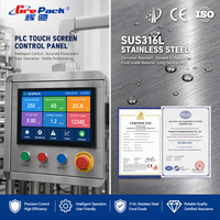 Machine de remplissage et de bouchage automatique de sachets à bec verseur Grepack haute vitesse 120BPM, pour emballage Doypack et sachets stand-up, vente en gros OEM