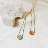 Collier Minimaliste de Haute Qualité Emanco, Style INS, en Acier Inoxydable, avec Pierre de Naissance du 12ème Anniversaire en Zircon, pour Femmes