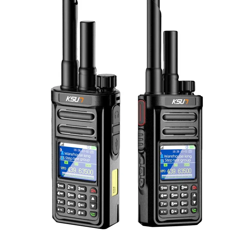 CT58 2 PC Analog-Netzwerk Doppelmodus Radio 4G LTE POC Global 100km 500 Meilen 1000 5000 Meilen unbegrenztes langstrecken-Walkie-Talkie
