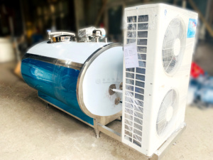 Thép không gỉ 200L 500L 1000L sữa làm mát xe tăng máy cho bò sữa trang trại - Product Image 5