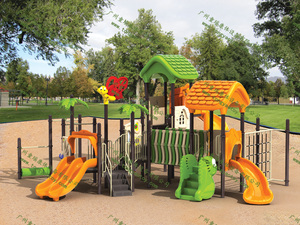 Juego de columpio personalizado, <span class=keywords><strong>parque</strong></span> de jardín escolar, <span class=keywords><strong>parque</strong></span> infantil al aire libre, casa de juegos para bebés y niños, Tobogán de plástico - Product Image 3