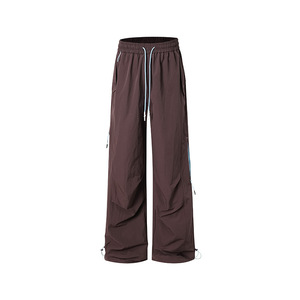 Pantalones curvos de alta impermeabilidad para primavera y verano 2026, pantalones casuales de pierna ancha para exteriores, personalizables - Product Image 4