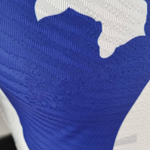 Qualité thaïlandaise respirant personnalisé équipe de <span class=keywords><strong>France</strong></span> uniformes de football chemise à séchage rapide Club joueur de Football Version maillot ensemble porter pour les hommes - Product Image 5