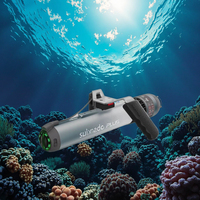 Waydoo Subnado Plus 800W 2.4 m/s + vitesse maximale Scooter sous-marin petit corps grande puissance contrôle du pouce Original chaud nouveaux cadeaux d'anniversaire
