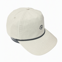 Gorra de Béisbol de Sarga de Algodón de 5 Paneles con Logotipo Personalizado, Cordón Trenzado y Visera Precurvada, Estilo Dad Hat en Blanco para Hombres y Mujeres, Venta al por Mayor