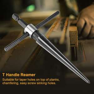 Image T-Type Taper Reamer 3-16mm Carbide Woodworking <b>Reaming</b> <b>Tool</b> For Wood - Product Image 2