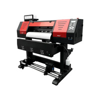 Impresora solvente ecológica de 70cm, camiseta de transferencia de calor por sublimación, impresora de inyección de tinta, plotter de póster de lienzo de vinilo de tamaño pequeño